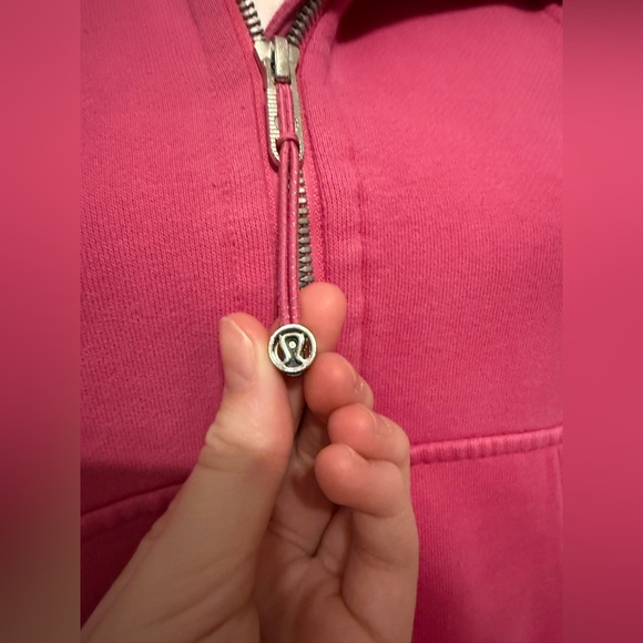 Lululemon Scuba Oversized Funnel Neck Half Zip
Sonic Pink size M/L - Picture 3 of 8